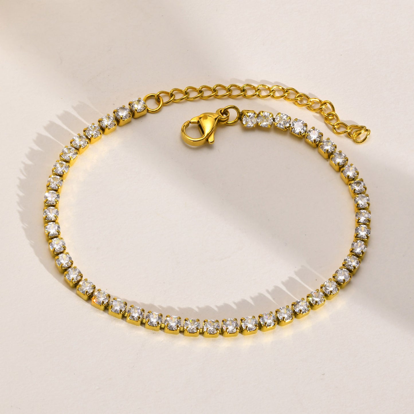 ✨ Sparkling Crystal Tennis Bracelet ✨